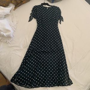Polka dot 60’s style dress